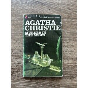 Murder In The Mews - Agatha Christie 1976 Hercule Poirot - Pan Books